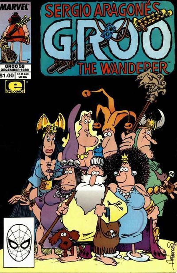 Sergio Aragonés Groo the Wanderer (1985) #59 cover