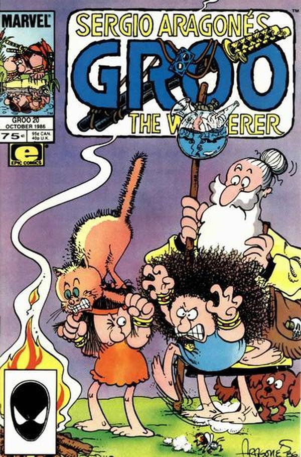 Sergio Aragonés Groo the Wanderer (1985) #20 cover