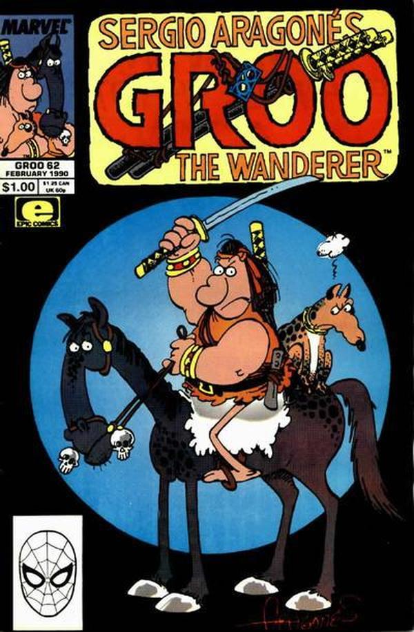 Sergio Aragonés Groo the Wanderer (1985) #62 cover