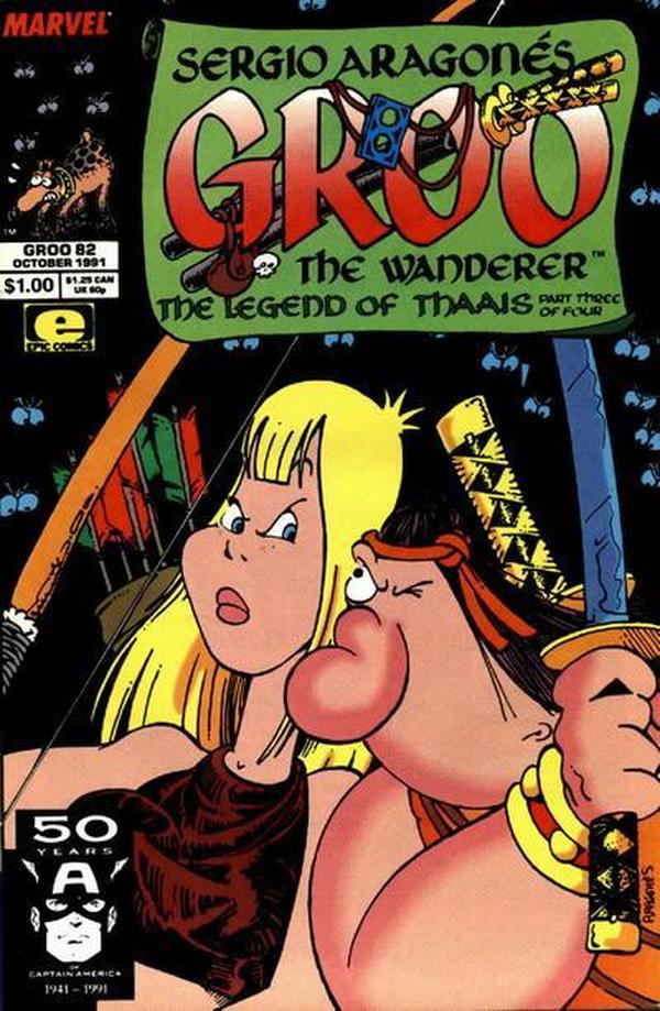 Sergio Aragonés Groo the Wanderer (1985) #82 cover