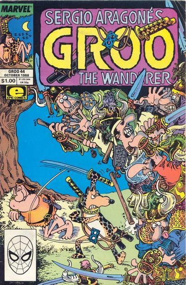 Sergio Aragonés Groo the Wanderer (1985) #44 cover