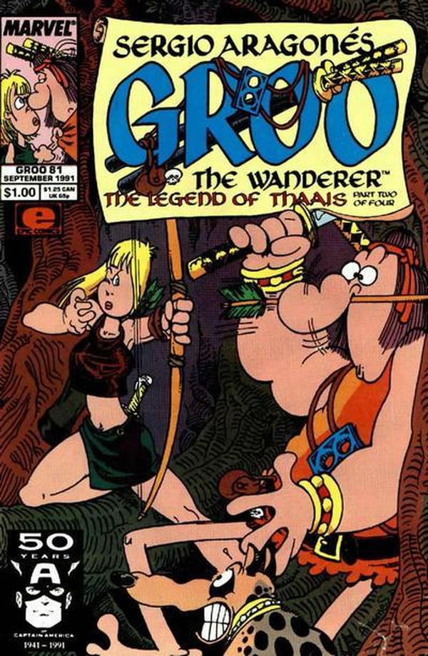 Sergio Aragonés Groo the Wanderer (1985) #81 cover