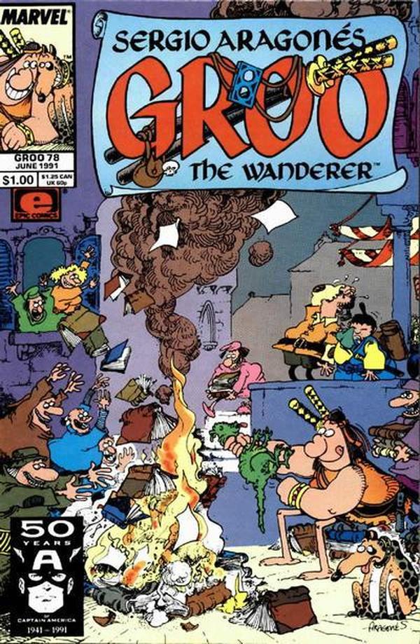 Sergio Aragonés Groo the Wanderer (1985) #78 cover