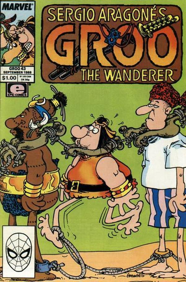 Sergio Aragonés Groo the Wanderer (1985) #43 cover