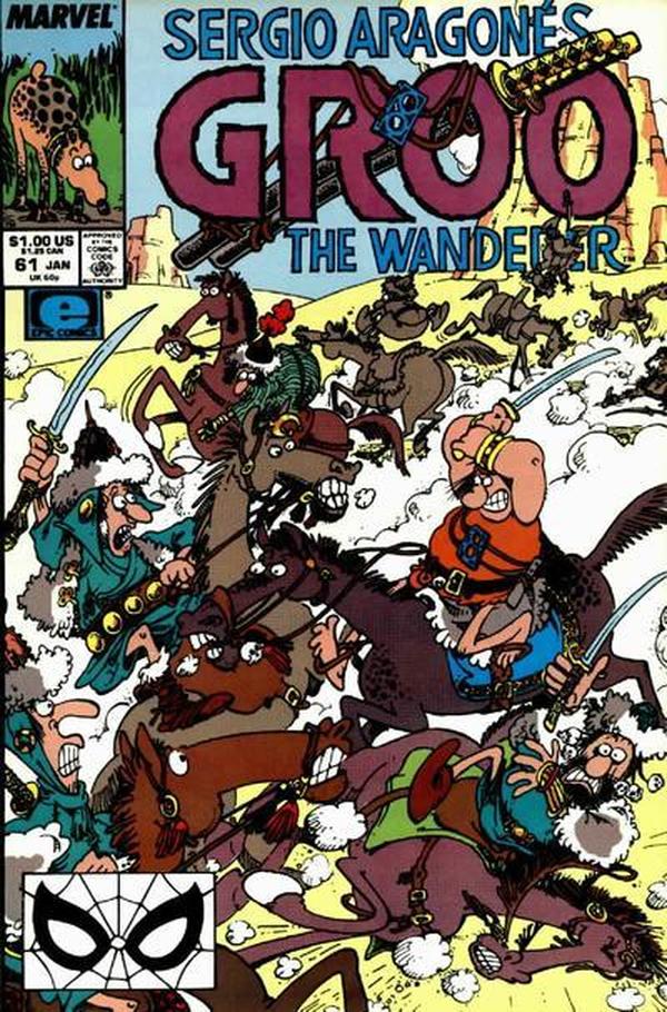 Sergio Aragonés Groo the Wanderer (1985) #61 cover