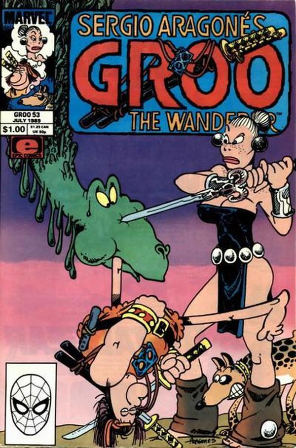 Sergio Aragonés Groo the Wanderer (1985) #53 cover