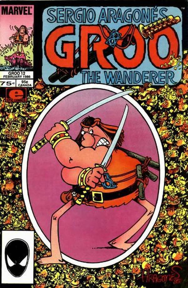 Sergio Aragonés Groo the Wanderer (1985) #12 cover
