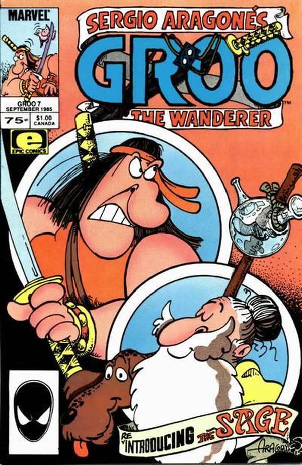 Sergio Aragonés Groo the Wanderer (1985) #7 cover