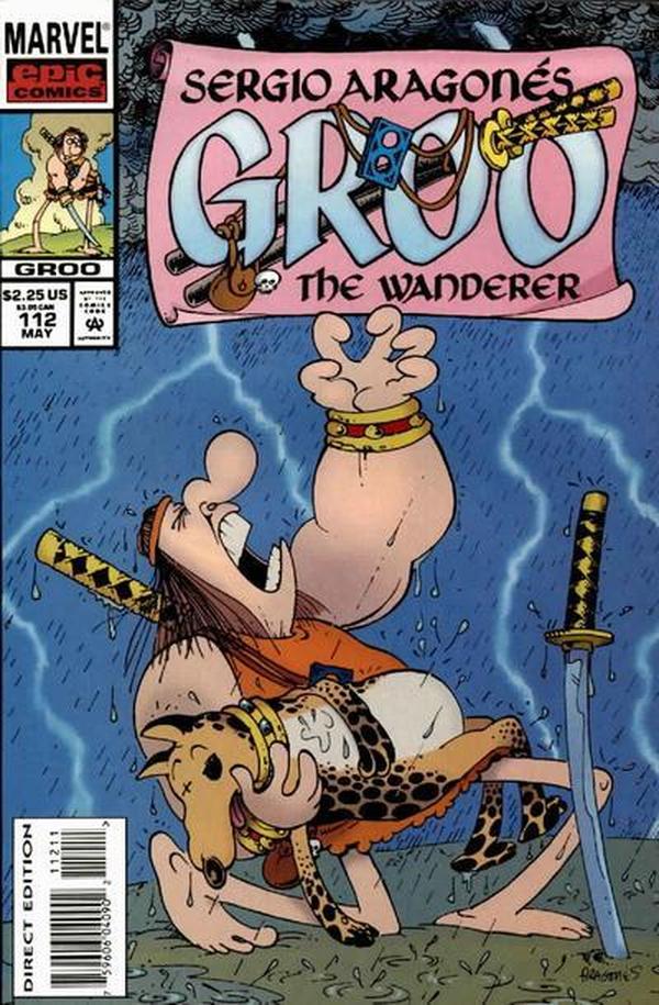 Sergio Aragonés Groo the Wanderer (1985) #112 cover