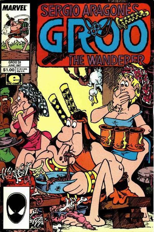 Sergio Aragonés Groo the Wanderer (1985) #28 cover