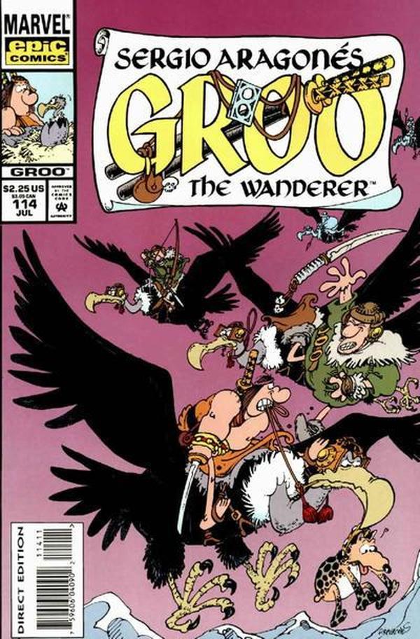 Sergio Aragonés Groo the Wanderer (1985) #114 cover
