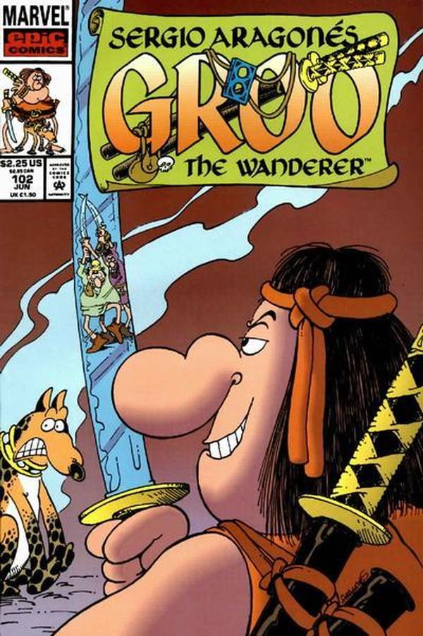Sergio Aragonés Groo the Wanderer (1985) #102 cover