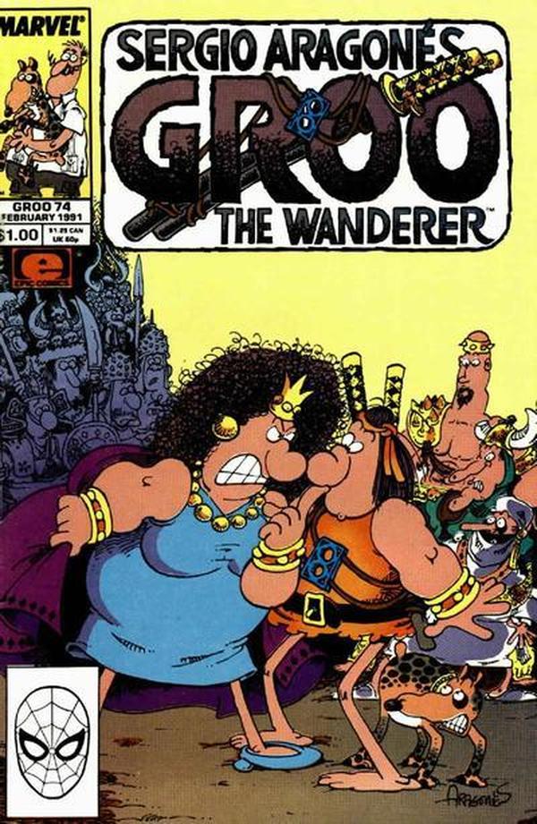 Sergio Aragonés Groo the Wanderer (1985) #74 cover