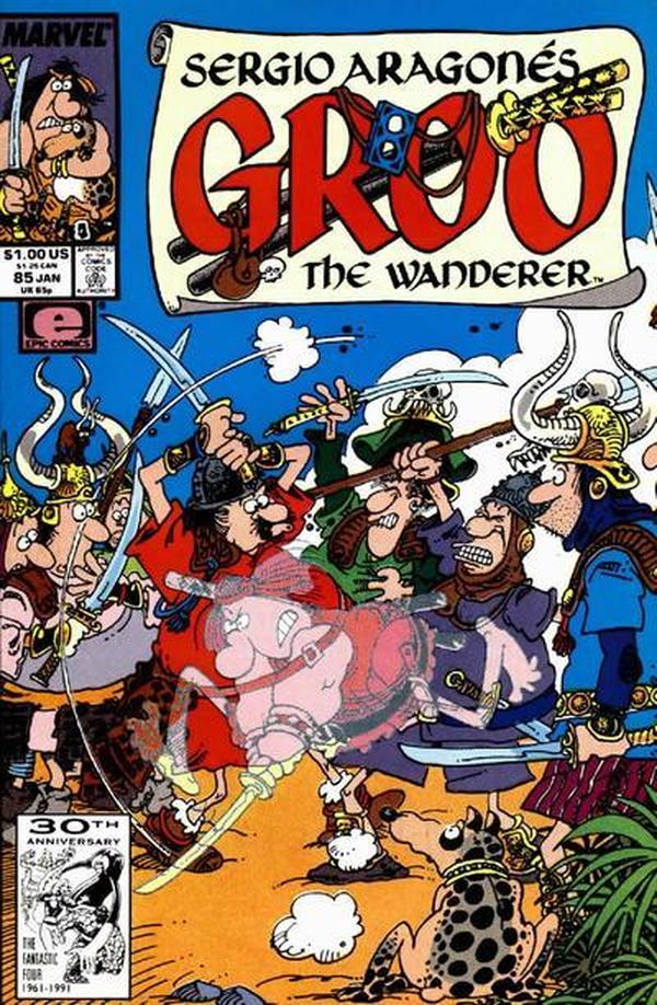 Sergio Aragonés Groo the Wanderer (1985) #85 cover