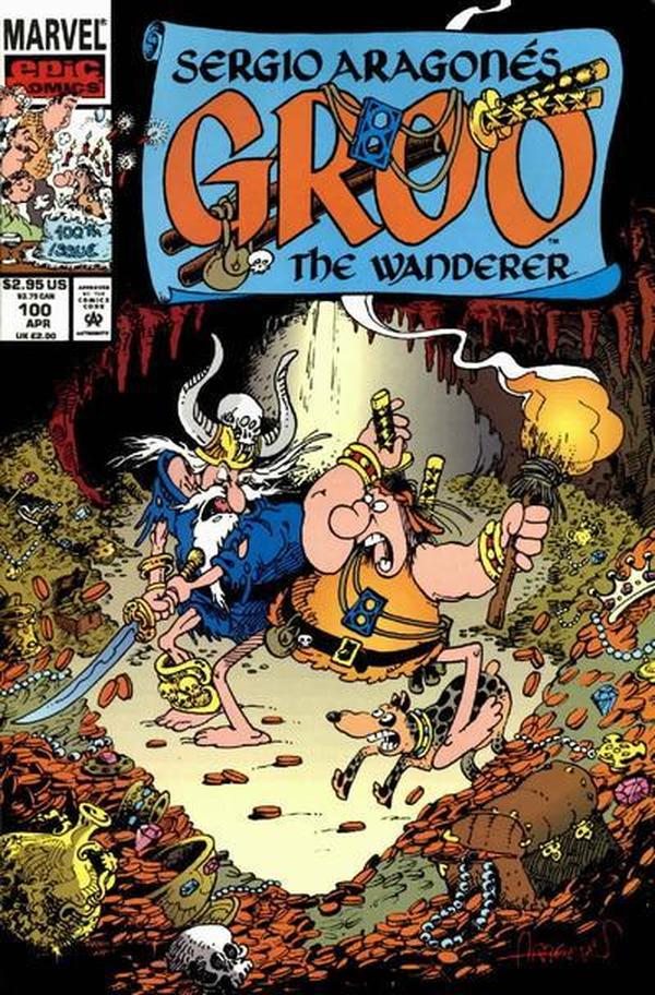 Sergio Aragonés Groo the Wanderer (1985) #100 cover