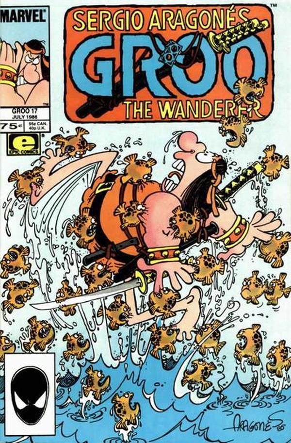 Sergio Aragonés Groo the Wanderer (1985) #17 cover