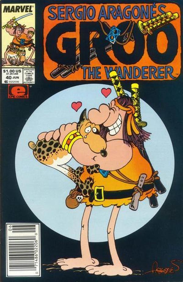 Sergio Aragonés Groo the Wanderer (1985) #40 cover