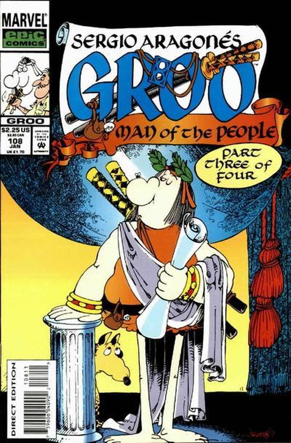 Sergio Aragonés Groo the Wanderer (1985) #108 cover
