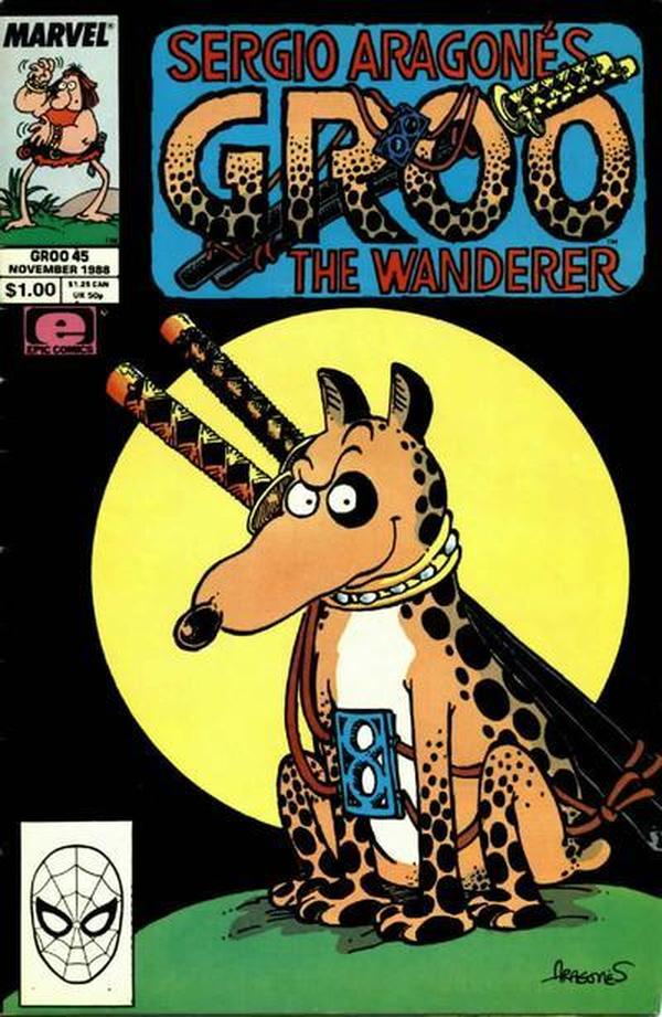 Sergio Aragonés Groo the Wanderer (1985) #45 cover