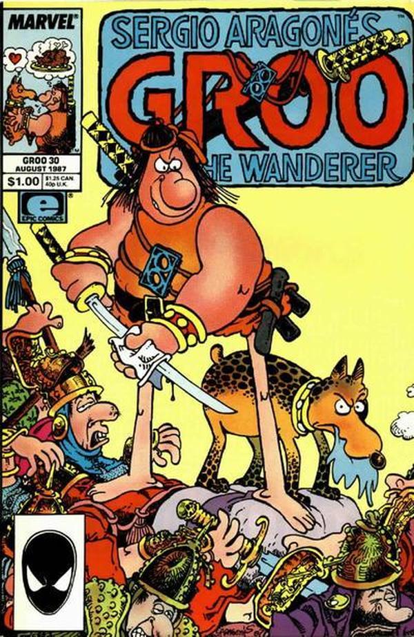Sergio Aragonés Groo the Wanderer (1985) #30 cover