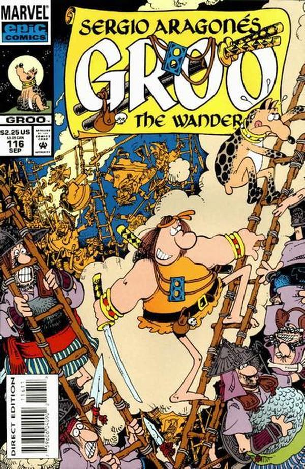 Sergio Aragonés Groo the Wanderer (1985) #116 cover