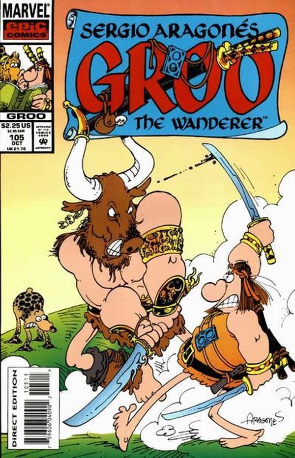 Sergio Aragonés Groo the Wanderer (1985) #105 cover