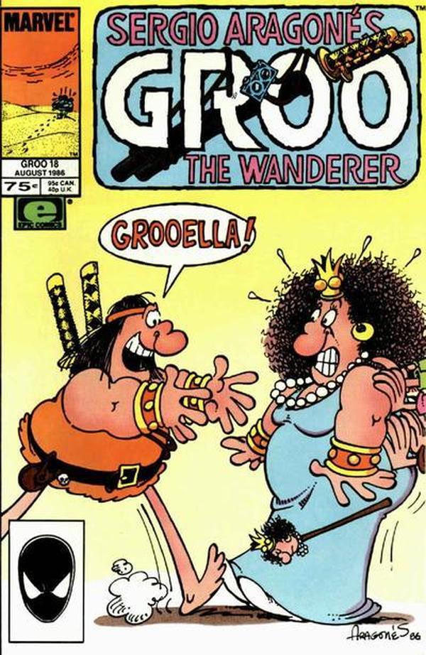 Sergio Aragonés Groo the Wanderer (1985) #18 cover