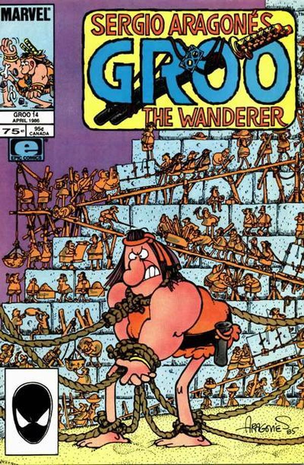 Sergio Aragonés Groo the Wanderer (1985) #14 cover
