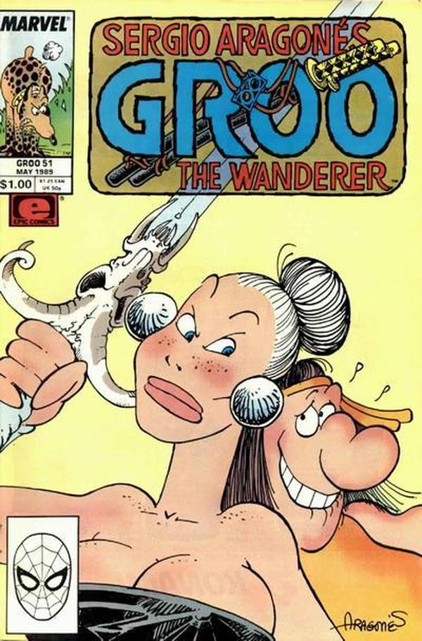 Sergio Aragonés Groo the Wanderer (1985) #51 cover