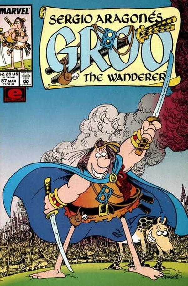 Sergio Aragonés Groo the Wanderer (1985) #87 cover