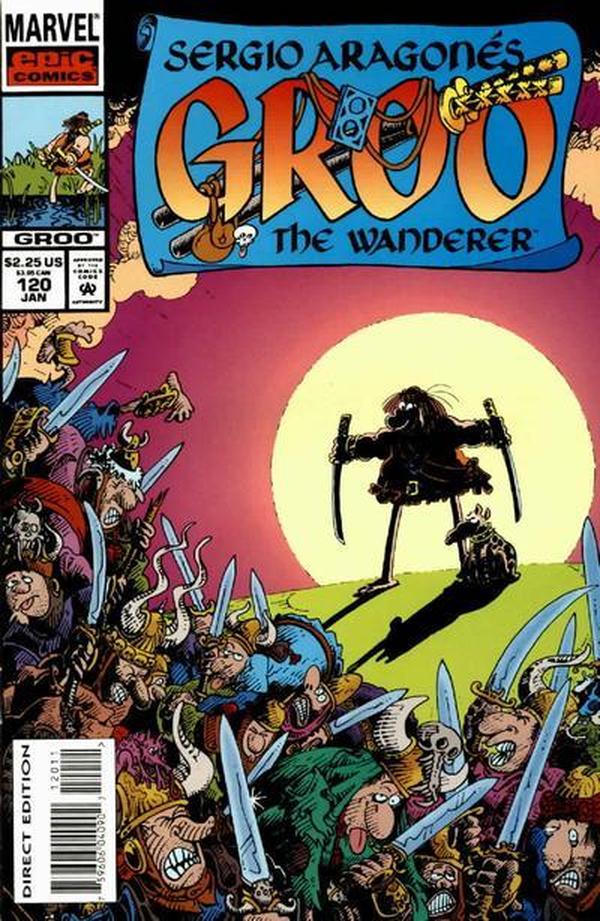 Sergio Aragonés Groo the Wanderer (1985) #120 cover