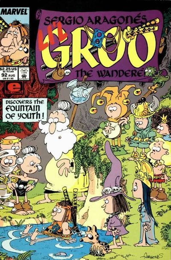Sergio Aragonés Groo the Wanderer (1985) #92 cover
