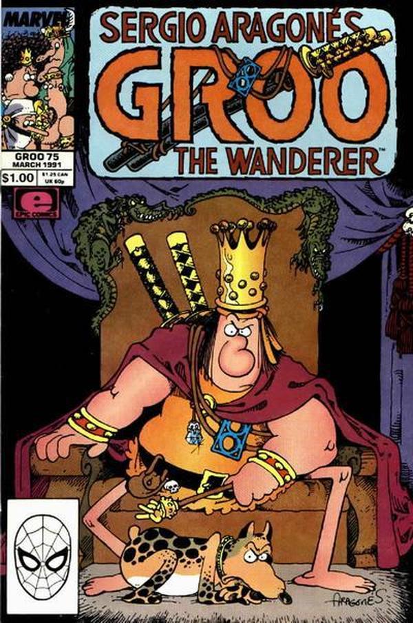 Sergio Aragonés Groo the Wanderer (1985) #75 cover