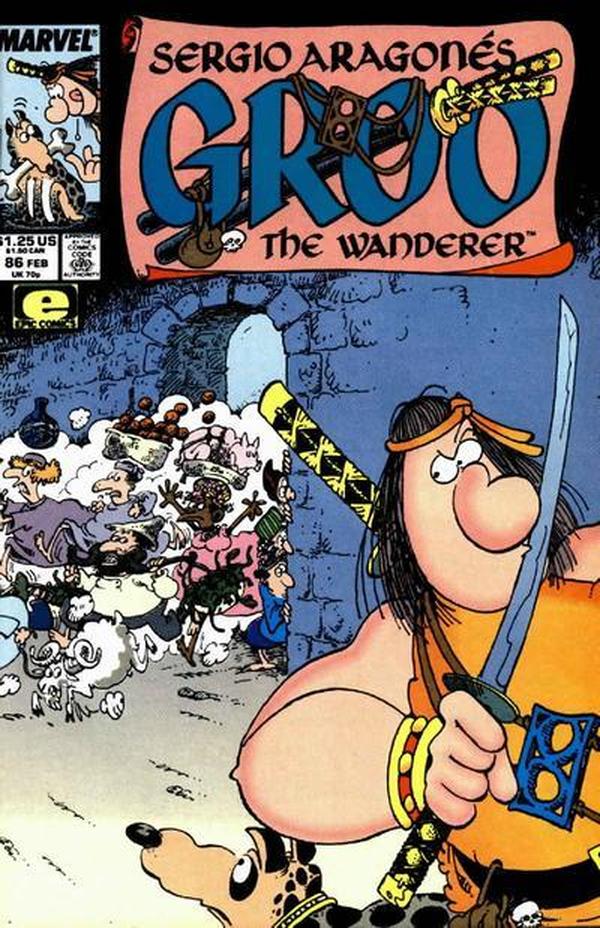 Sergio Aragonés Groo the Wanderer (1985) #86 cover