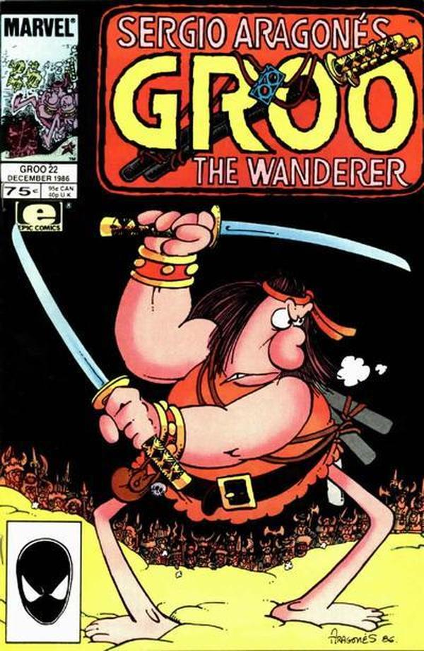 Sergio Aragonés Groo the Wanderer (1985) #22 cover