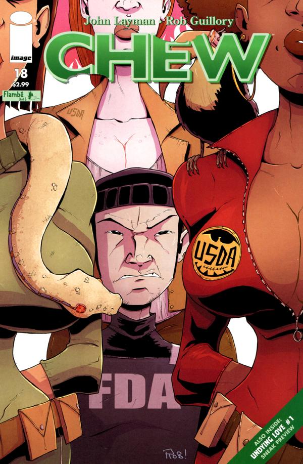 Chew (2009) #18 cover
