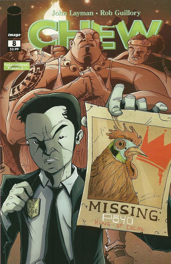 Chew (2009) #8 cover