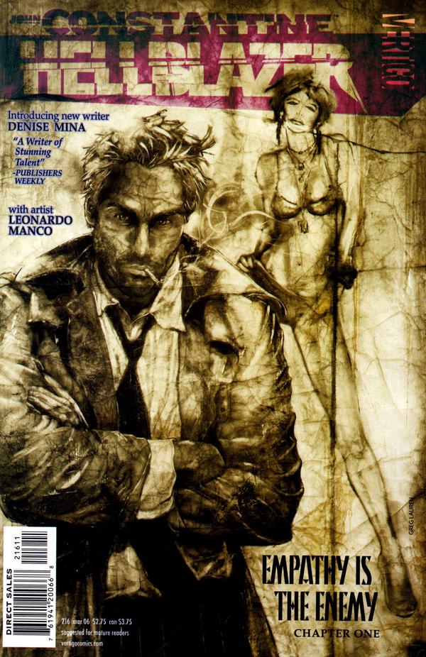 Hellblazer #216 cover