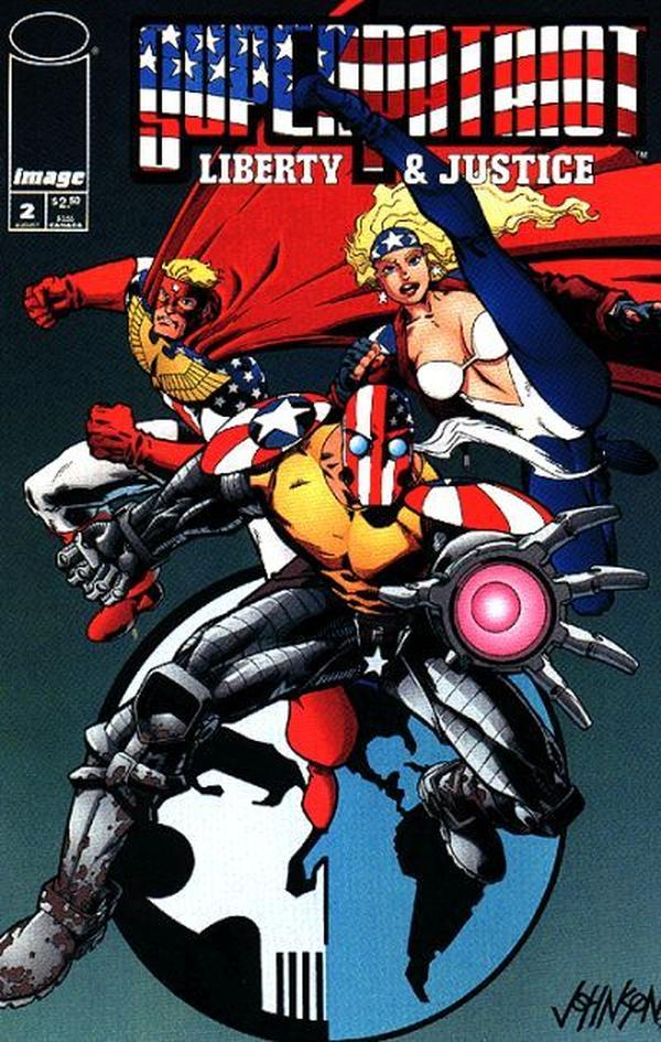 Cover of Superpatriot: Liberty & Justice #2