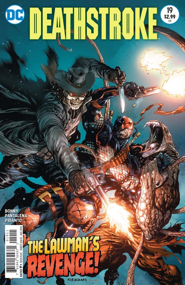 Deathstroke (2014) #19 cover