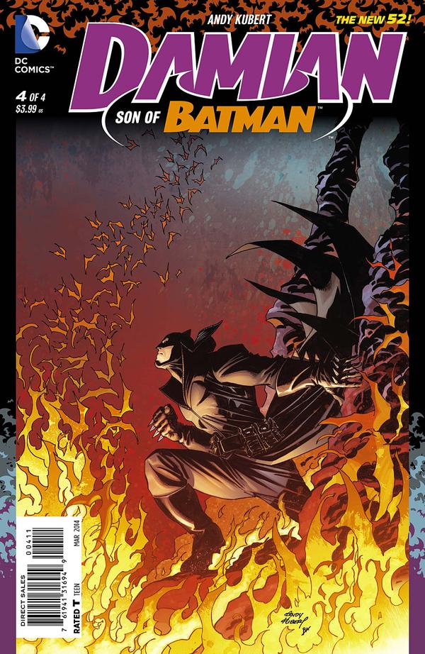 Cover of Damian: Son of Batman #4