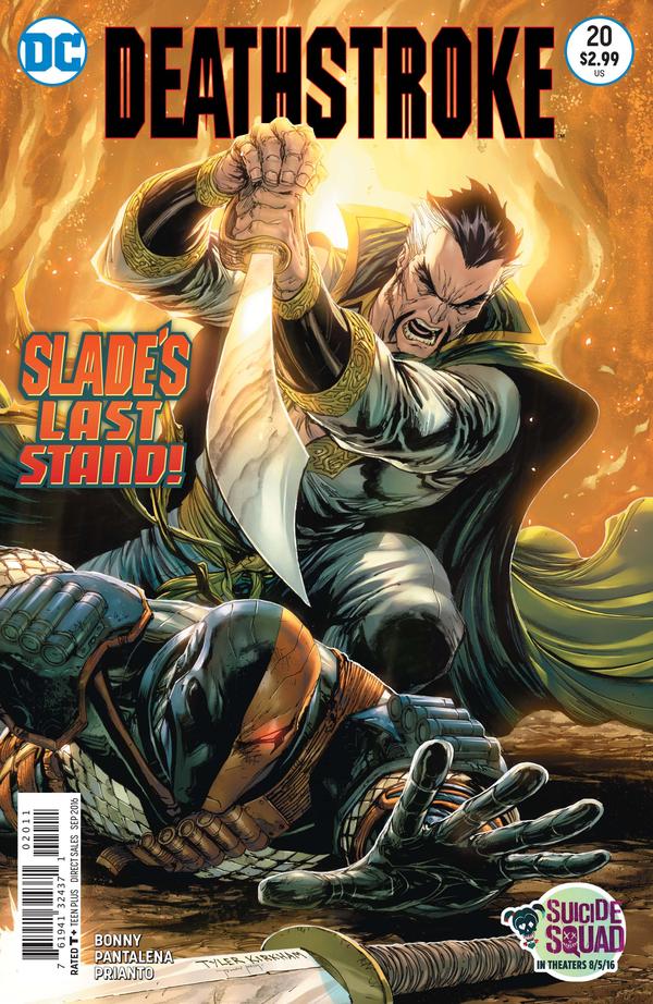 Deathstroke #20 cover
