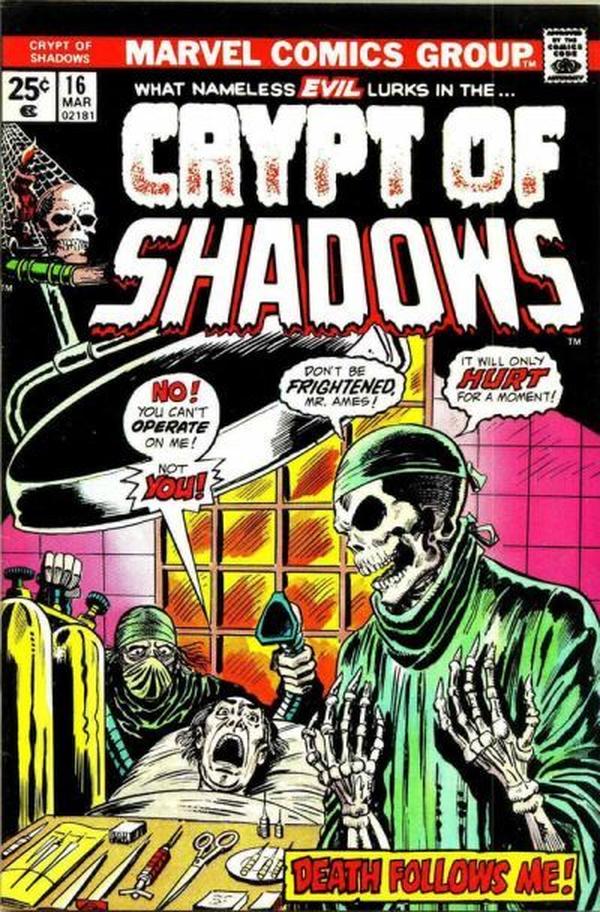 Crypt of Shadows (1973) #16 cover