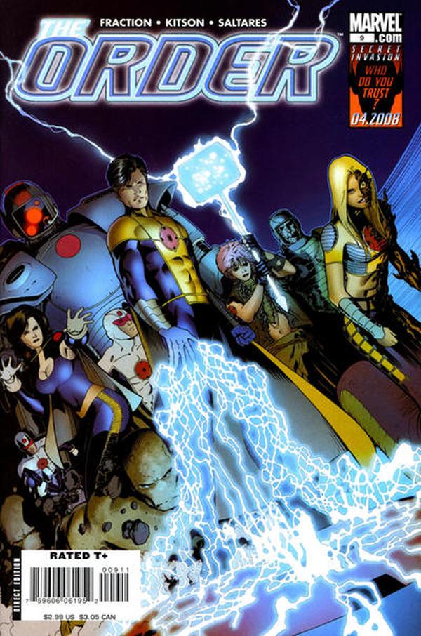 The Order (2007) #9 cover