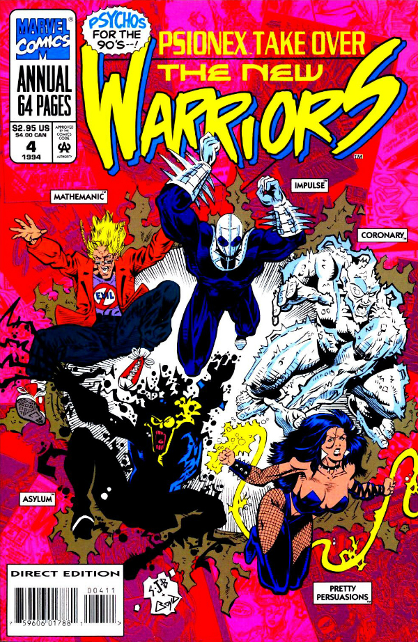 The New Warriors Annual #4 cover