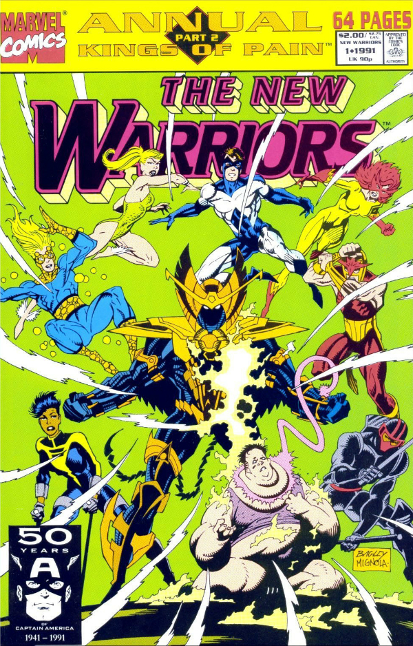 The New Warriors Annual (1991) #1