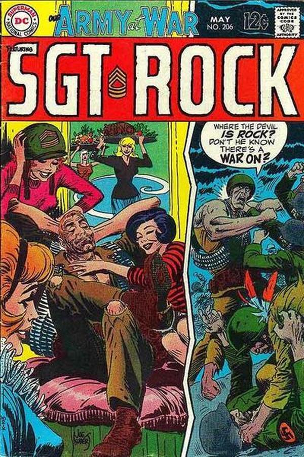 Cover of Our Army at War #206