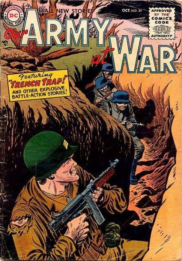 Cover of Our Army at War #39