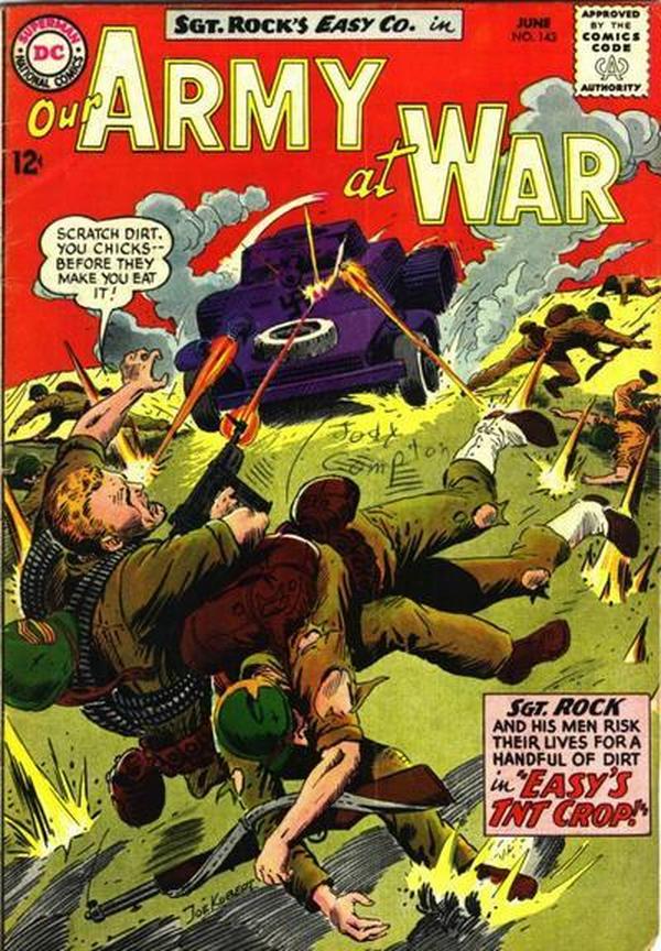 Cover of Our Army at War #143