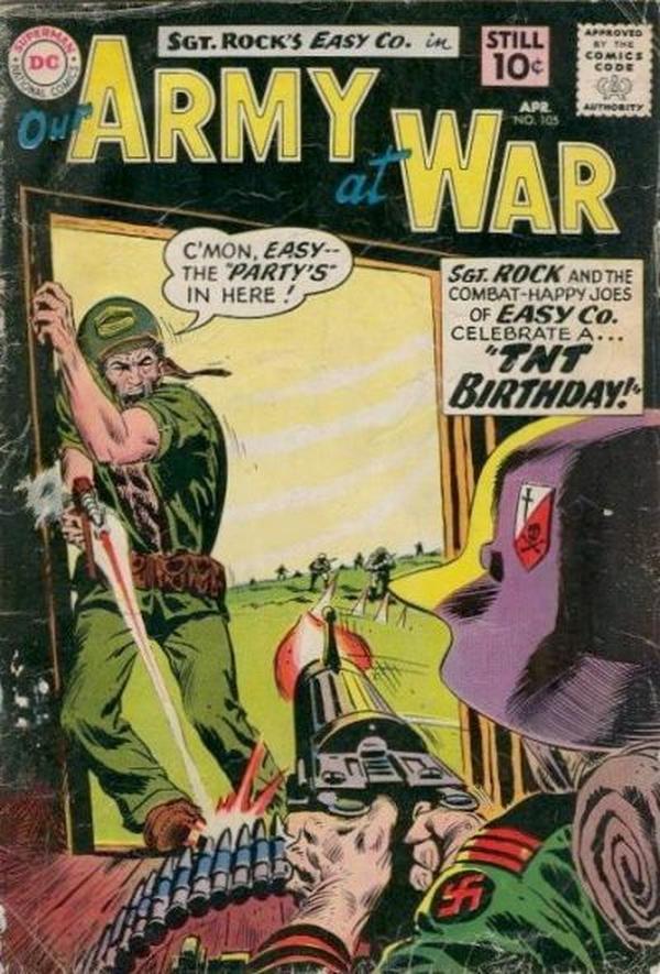 Cover of Our Army at War #105